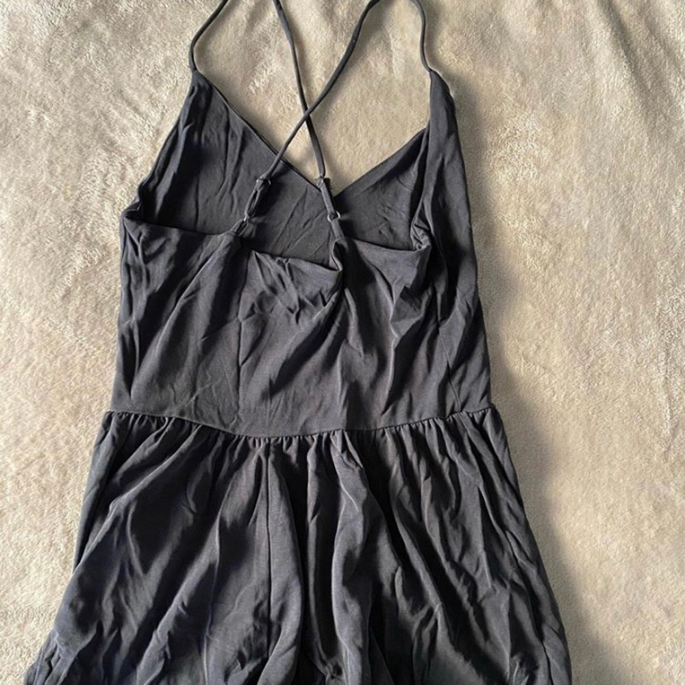 Cross back Navy romper